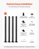 Cable Railing Post 42x2x2 In Horizontal-Hole Post 4JZLGZXHS106URZU0001V0