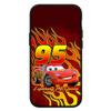 For iPhone 16 15 XR Samsung Galaxy S24 S23 Plus Xiaomi Redmi Note 13 12 11 Pro Max 14 OPPO Huawei Deksel Superbil Biler Lynet McQueen 95 Telefondeksel