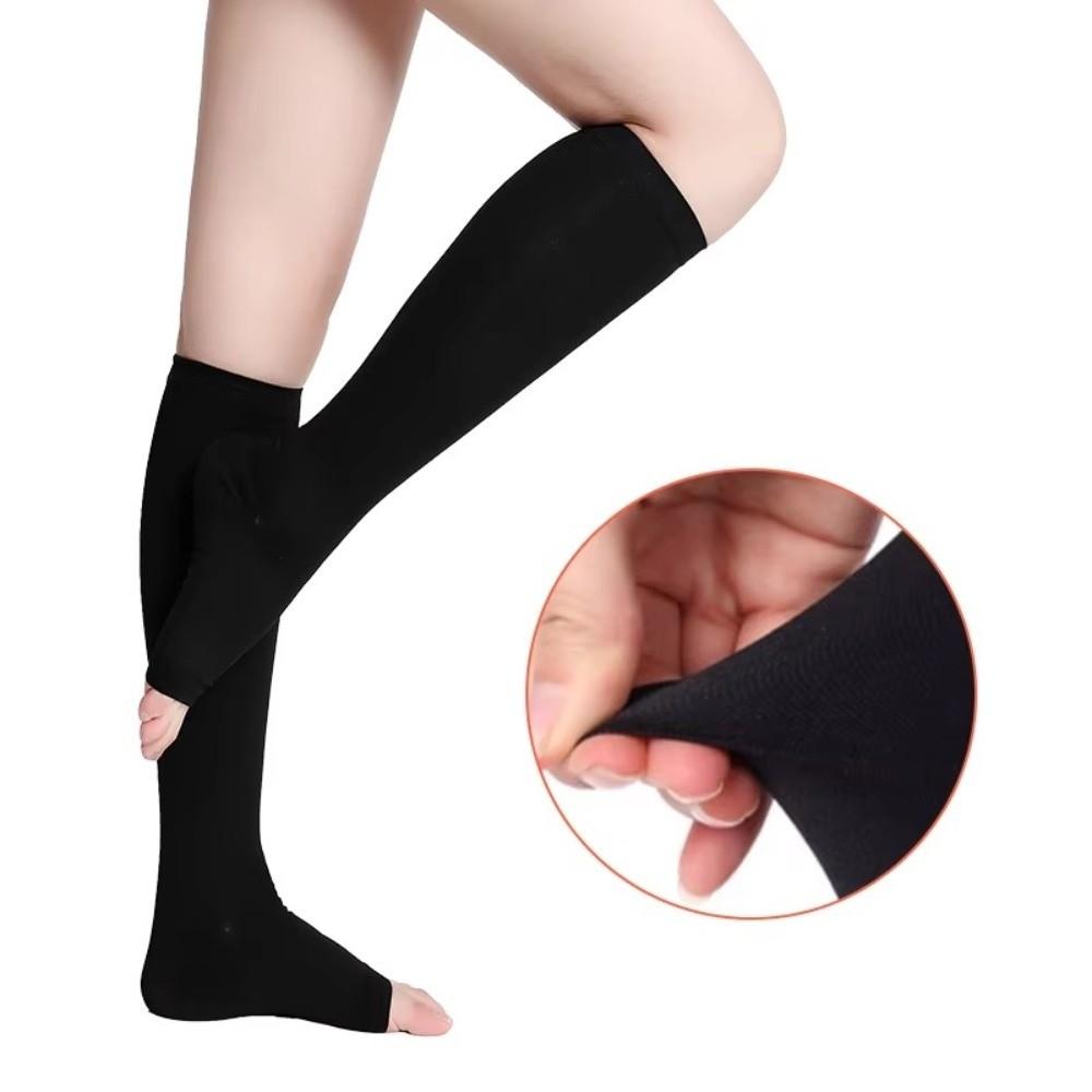 Cool Material Compression Stockings Elastic Support Graduated Pressure Stockings  Unisex