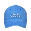 NICK&NICOLE MINI ORIGINALS NICOLE BALL cap_VINTAGE BLUE