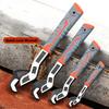 6/8/10/12 Inch Niversal Multifunctional Self-Locking Wrench Fast Adjustable Wrench CR-V Bathroom Wrench Plumber Multi Hand Tool