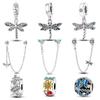 Pendentifs Perles Série Libellule Cuivre Convient Pour Bracelet Original 3mm Collier Bricolage Anniversaire Bijoux Exquis Cadeau