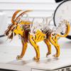 3d Diy Birthday Gift for Boys and Children Metal Assembly Robot Puzzle Divine Beasts Toy Model Creative Handcraft