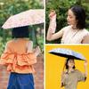 Nuance Flower Pink Light UV for Sunny and Rainy Folding for Commuting and 2026Wpc. Parasol, Light-Blocking Mini, Heat-Blocking/100% Blocking/100%