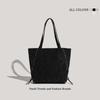 Stylish Large-capacity Backpack Female Students Commute To Class Summer Textured Shoulder Bag Female