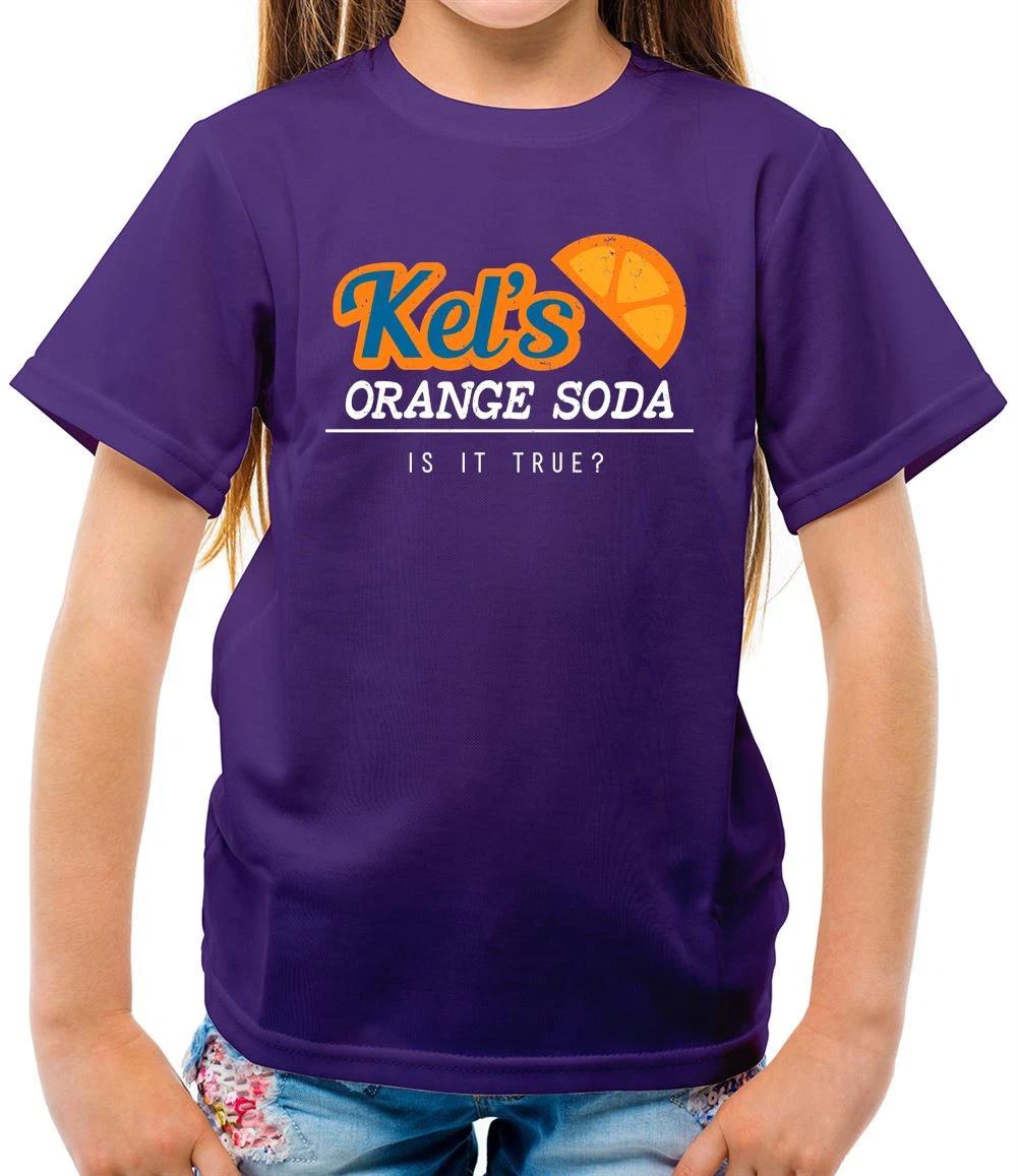 Kel s Orange Soda, Is It True? - Kids T-Shirt - Kenan and Kel Fan TV Show Funny 100