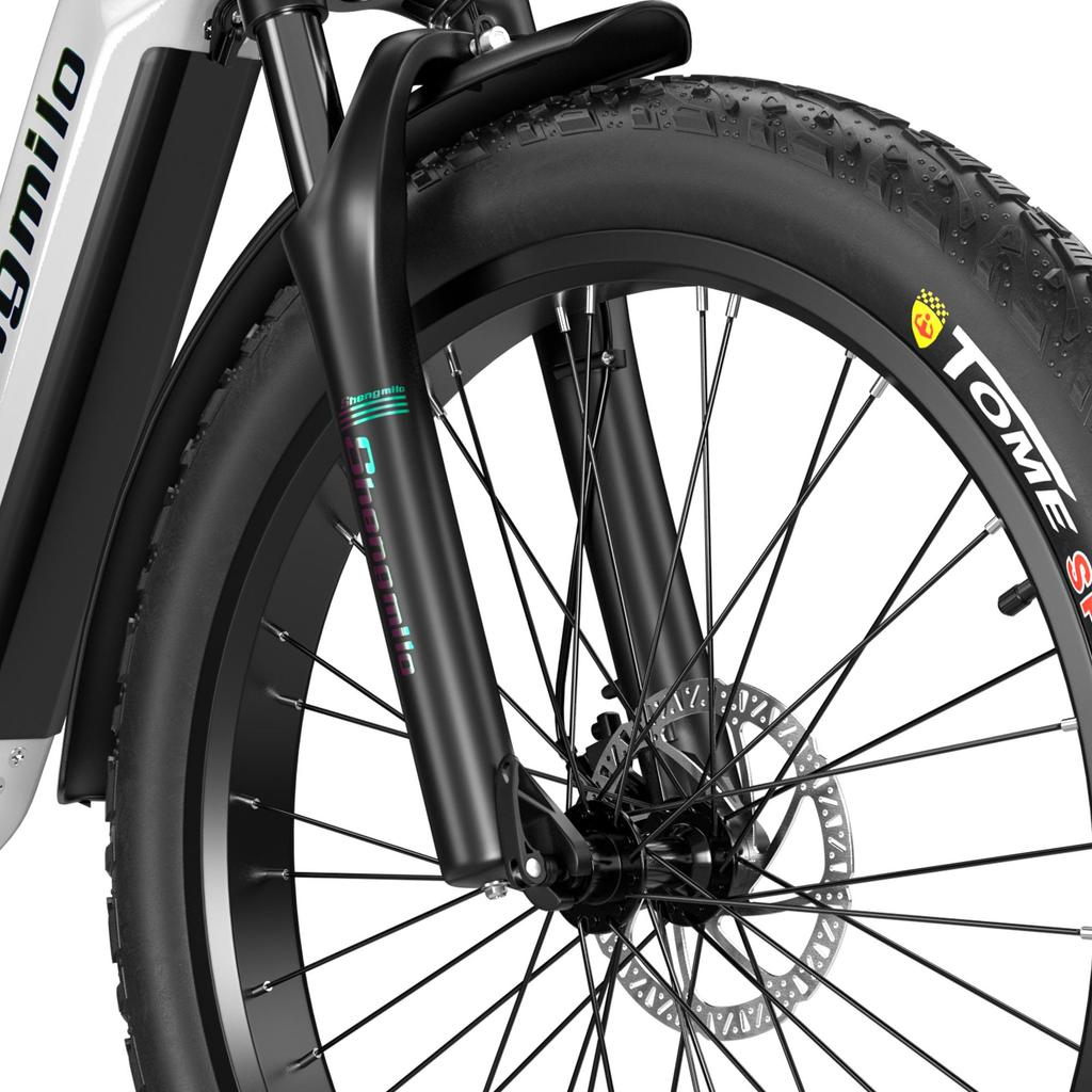 Shengmilo MX06 E Bike 48V17.5Ah Removable Battery 1000W Motor 26*3.0 Fat Tire Adult E Bike Maximum Speed 45KM/H
