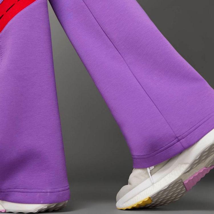 Adidas X Rui Zhou Kolaborace FW23 Jednobarevné Dutý Design Sportovní Dlouhé Kalhoty Dámské spodky Jasně-Fialová IU0167
