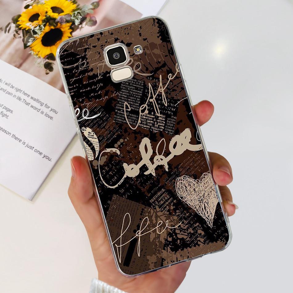 

Чехол для телефона Samsung Galaxy J6 J6+ 2018 Samsung J 6 J6 Plus SM-J600F J610G Модный Крутой Узор Мягкий Силиконовый ТПУ Чехлы J6 2018 (J600F)