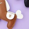 1Pcs Horse Pendant Decoration Trendy Cute Pony Pu Leather Keychain For Ladies Bag Keyring Charm Accessories