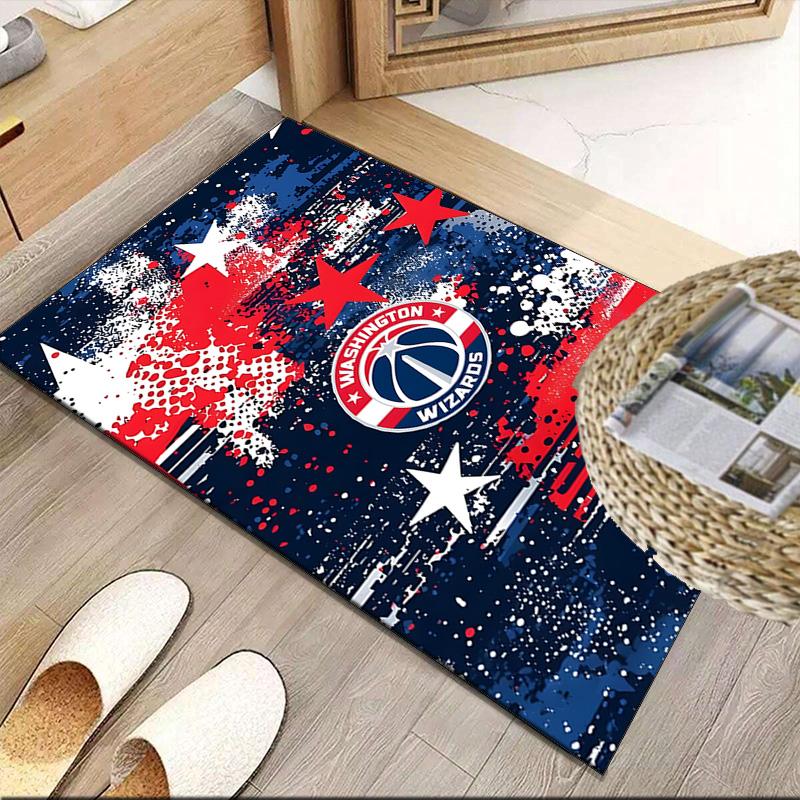 Washington Basketball Stars Carpet, Kitchen Rugs, Yoga Mat, Non-Slip Mats, Rug for Bathroom, Living Room Bedroom, Camping Rugs Christmas Gift