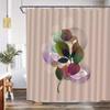 Light Luxury Exquisite Floral Shower Curtain – High-End Elegant Bathroom Decor, Multi-Functional & Decorative Use