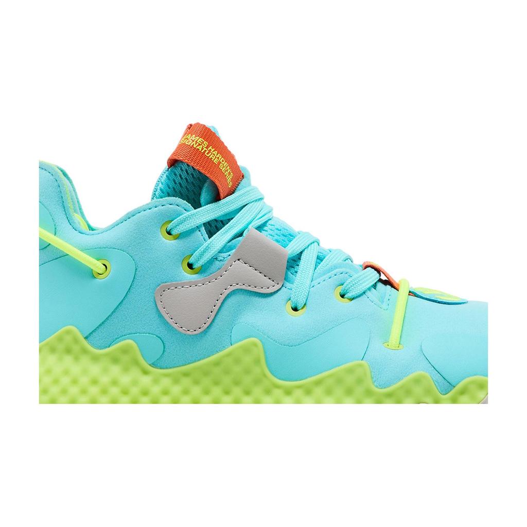 adidas Harden Vol. 6 'Pulse Aqua Solar Yellow' (Unisex) Pulse Aqua / Team Semi Solar Orange / Solar Yellow Basketball Shoes GV8703