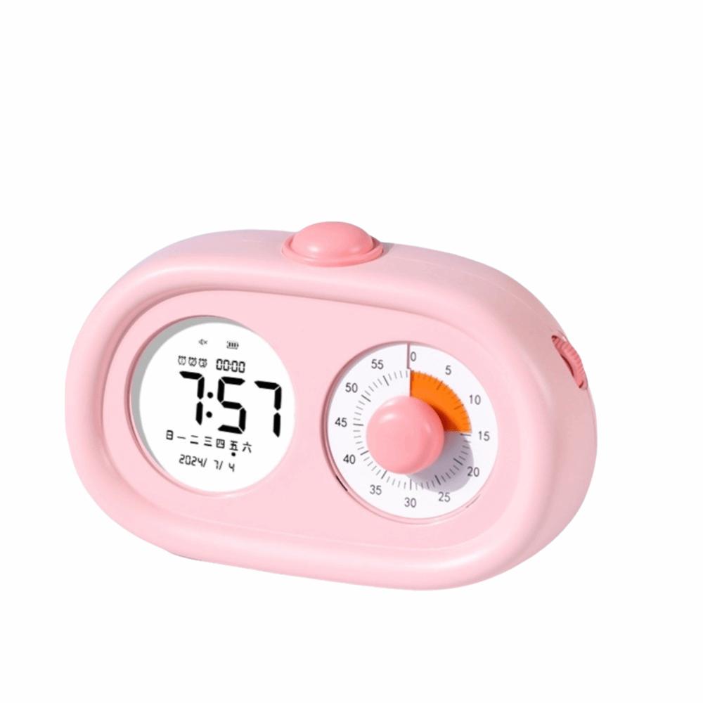 Dual Screen Time Manager Multi Functional Visual Timer New Alarm Clock Student Time Management