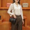2024 Summer New Niche High-End Mini Handbag for Women, Fashionable Commuting Single-Shoulder Quilted Chain Crossbody Bag