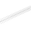 10 Pcs Loose Leaf Binding Spine 30 Hole Cuttable Wear Resistant PP Plastic 10mm Binding Comb for Student