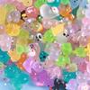 Resin Mini Luminous Animal Figurines - DIY Cartoon Toys for Micro Landscapes, Ideal Children's Gift
