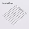 100pcs Stainless Steel Eye Head Pins Metal Eye Pins For Jewelry Making Findings Diy Earrings Pendant Jewelry Pins Supplies