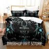 3D Print Svdden Death Bedding Set Single Twin Full Queen King Size Bed Set Adult Bedroom Duvetcover Sets Anime Bed Sheet Se
