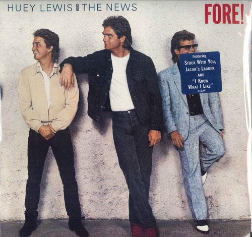 

LP Пластинка HUEY LEWIS & THE NEWS - Fore! 615411 Chrysalis 1986 Португалия Рок