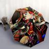 1pc Anime Character Inspired Outdoor Umbrella - Automatic Opening/Closing, 3-Fold Design, 8-Bone Frame, Perfect for Fans, Travel, Daily Use, and Gifts