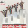 48V 64V 350W/500W/800W/1000W E-Bicycle Square Wave Dual Mode Brushless Motor Controller with Self-Learn Line for Scooter Ebike
