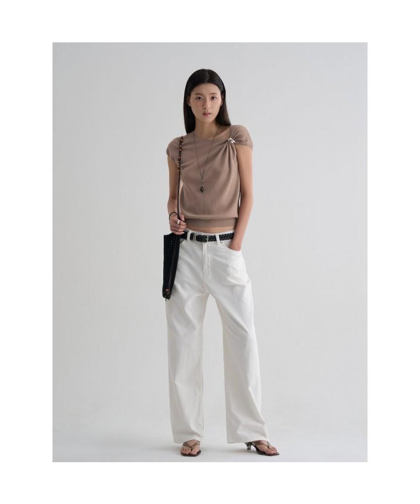 8SECONDS Metal Embellished Sleeveless Pullover Brown