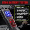 BT60 Autobatterietester 6V 12V 24V Erkennung Autobatterie-Analysator Batterie 2,4 Zoll Autobatterie-Werkzeug für Auto LKW Motorrad Wohnmobil
