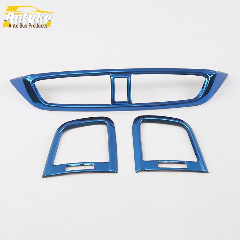 17 CRV Front Row Air Vent Decorative Frame & Center Console Bright Trim Accessories