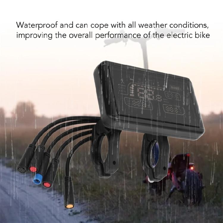 Elektrisk Displaypanel Instrumentbräda Delar Ersättning Elektrisk Skoter Displaypanel Modifiering Tillbehör Vattentät
