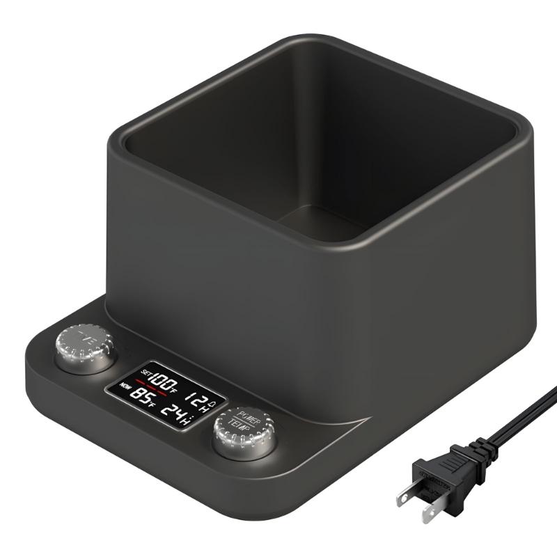 

Инкубатор для закваски с равномерным нагревом на 360 градусов, регулируемая температура, для домашней кухни чёрный