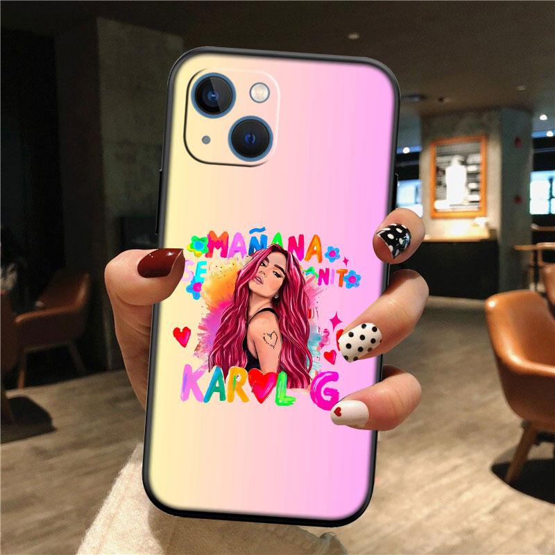 IK41 Karol G New High-End Shell Phone Case for iPhone SE X XS XR 16E 17 11 Pro Max 8 7 6 6s Plus Air