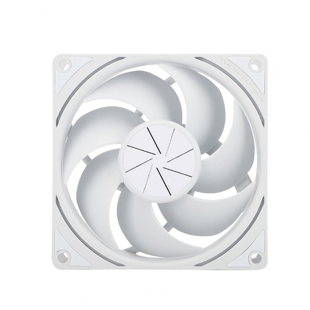 

Вентилятор для компьютера Эффективный вентилятор для отвода тепла с интеллектуальным контролем температуры Стабильный бесшумный кулер для процессора для высокой скорости белый