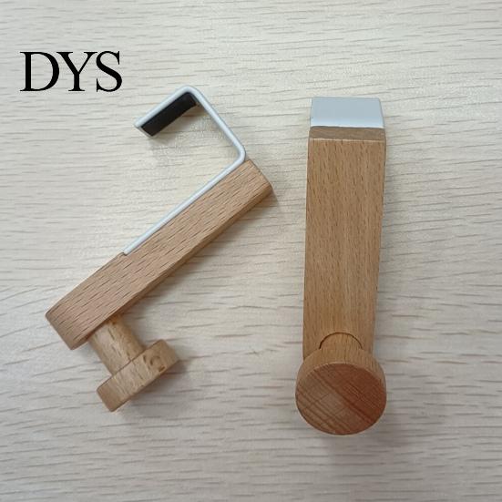 Over Door Hook Back Multifunctional Traceless Punch-free Strong Load-bearing Space-saving Storage Hanger Wooden Kitchen Cabinet Towels Clothes Hanging
