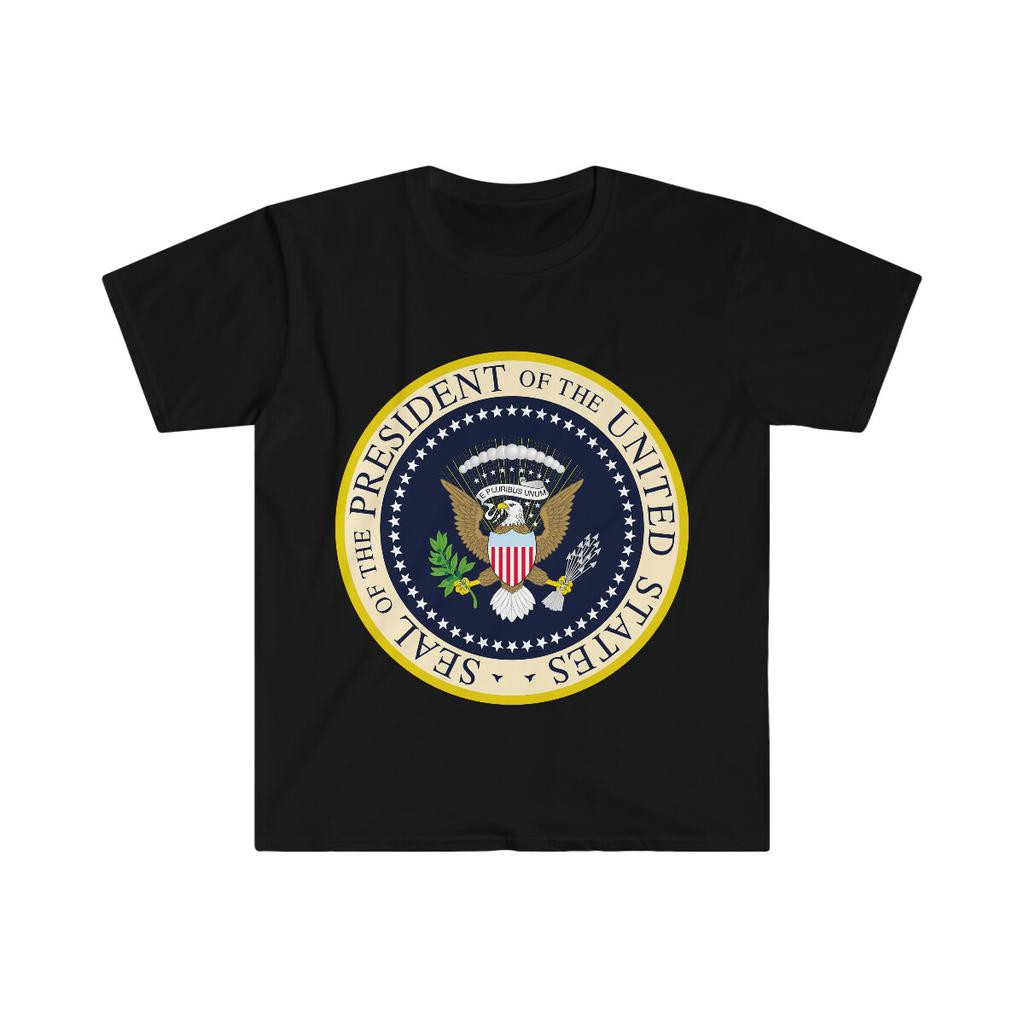 Unisex Shirt Cotton Oversize Large Size Seal of the President of the United States - T-Shirt