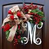 Weihnachten Künstliche Rankengirlande 60cm Tannenzapfen Rattan Überkopf Weihnachtsbaum Türschmuck Kranz Haustürdeko