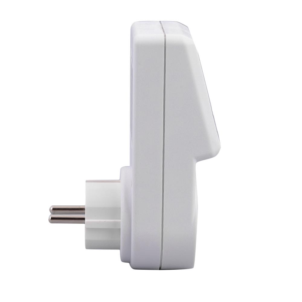 Plug in Programmable Timer Switch Socket with Clock Summer Time Multi Function