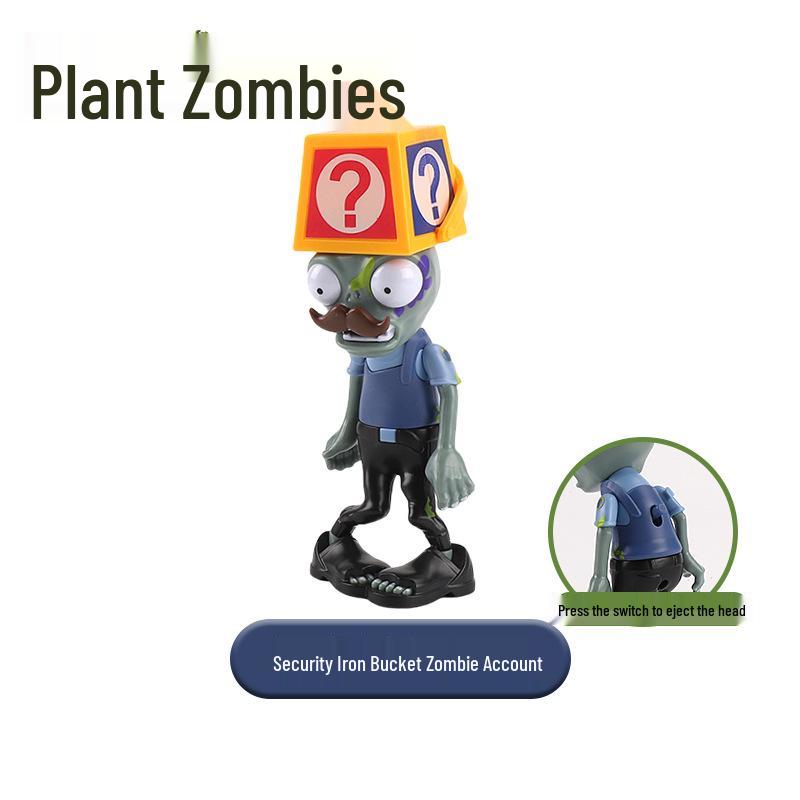 Plants vs. Zombies Toy Set: Machine Bug, Football Gun, Pea Pod, Carnivorous Plant Models