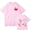 Cute Panda Bear Bubu Dudu T-shirts Fun Love Power Tshirt Sweet Couple Women Men Tees Creative Short Sleeve Tops Cotton Clothes