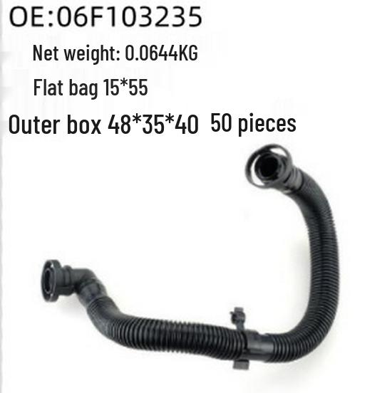 06F103235 Volkswagen Jetta/Golf Exhaust Ventilation & A4 Crankcase Vent Pipe