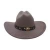 Outdoor Travel Fashion Sweet And Spicy Decorative Top Hat Wear Street Shot Retro Jazz Hat Popular Western Cowboy Hat