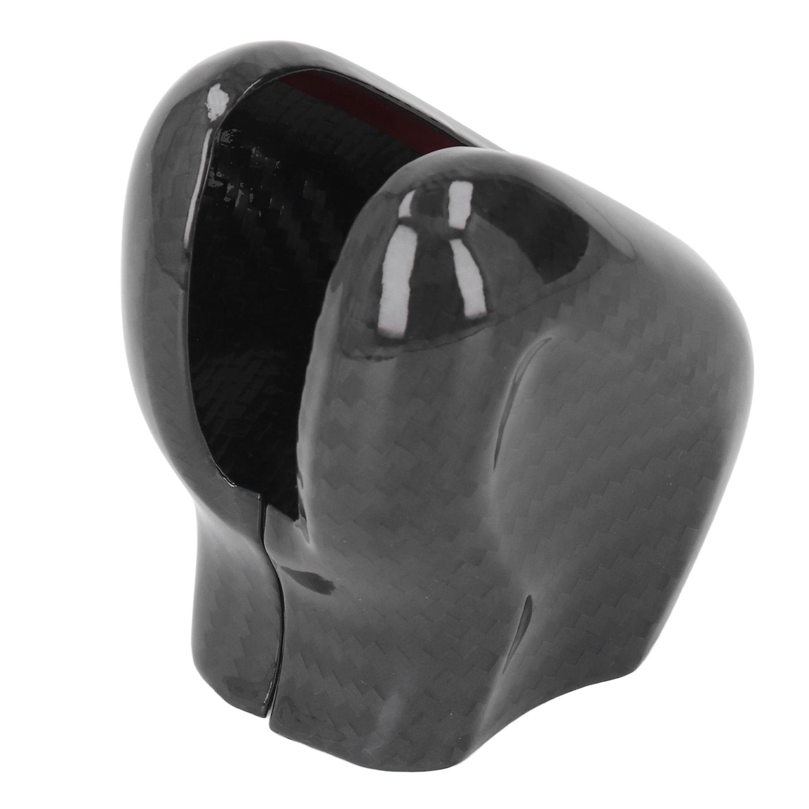 

Carbon Fiber Gear Shift Knob Cover Shifter Head Trim Automotive Interior Decor for XC60 XC90 S60 S90 V60