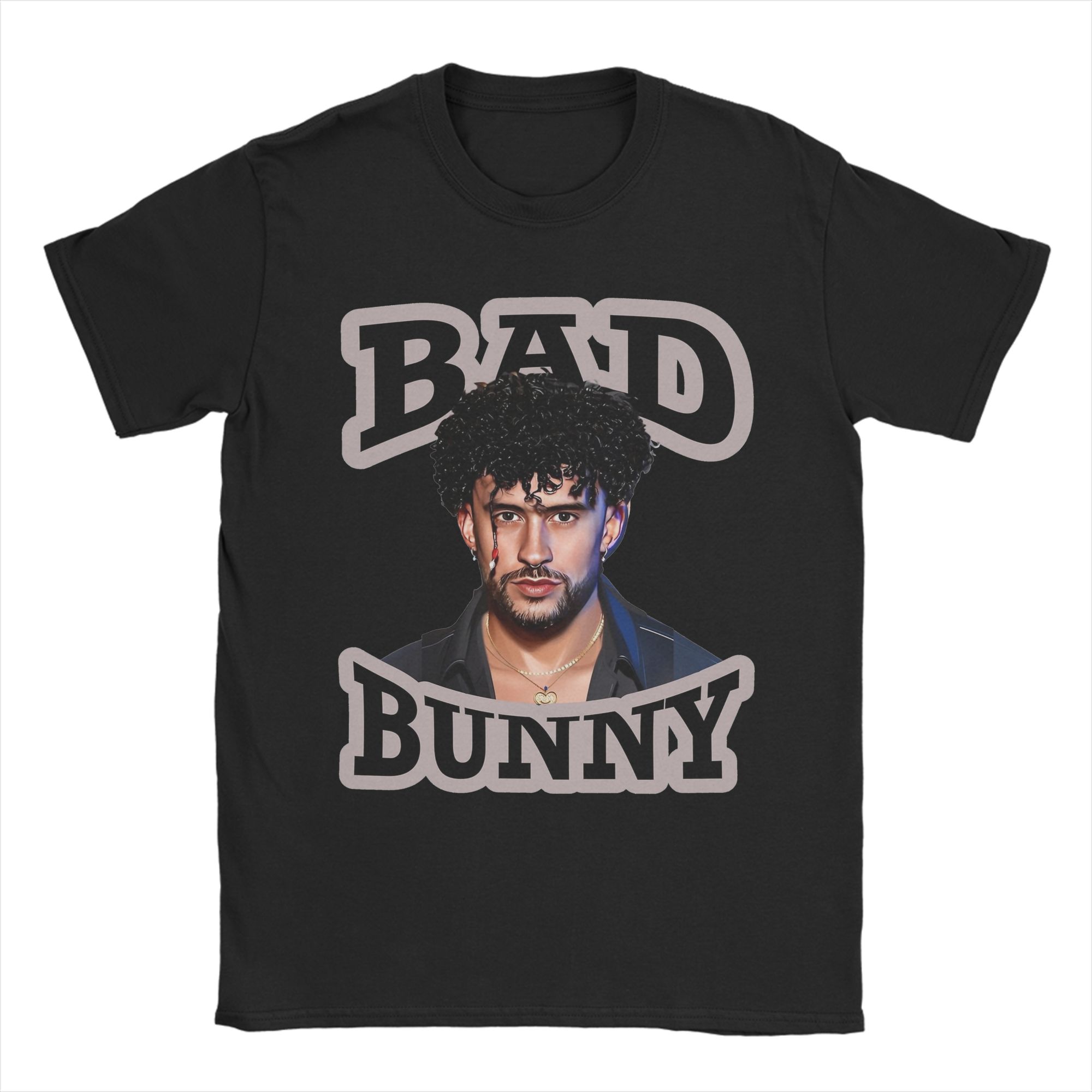 

Unisex Mauvais Lapin Bad Bunny T Shirts Cotton Tops Funny Short Sleeve Round Collar Tee Shirt Birthday Present TShirt S