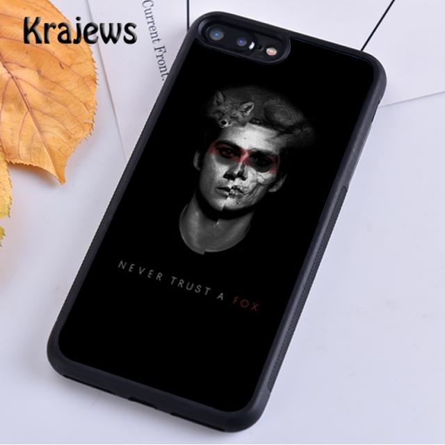 Krajews Dylan O'Brien Teen Wolf Cool Phone Case Cover For iPhone 16 15 SE2020 14 6 7 8 Plus 11 12 13 Pro Max Coque Fundas