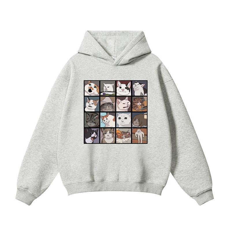 Men Women Hoodie Sweatershirt American Fashion Print Long Sleeve Boys Hoodie Pullover Top M
