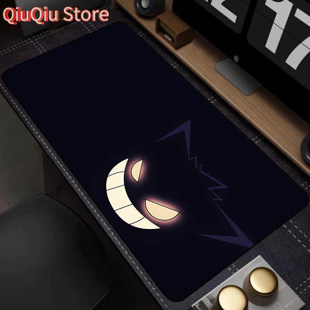 Mouse Pad Laptop Japan Anime Purple Ghost Mousepad PC G-gengar Grande Keyboard Rug Large P-pokemonS Gaming Accessories Desk Mat