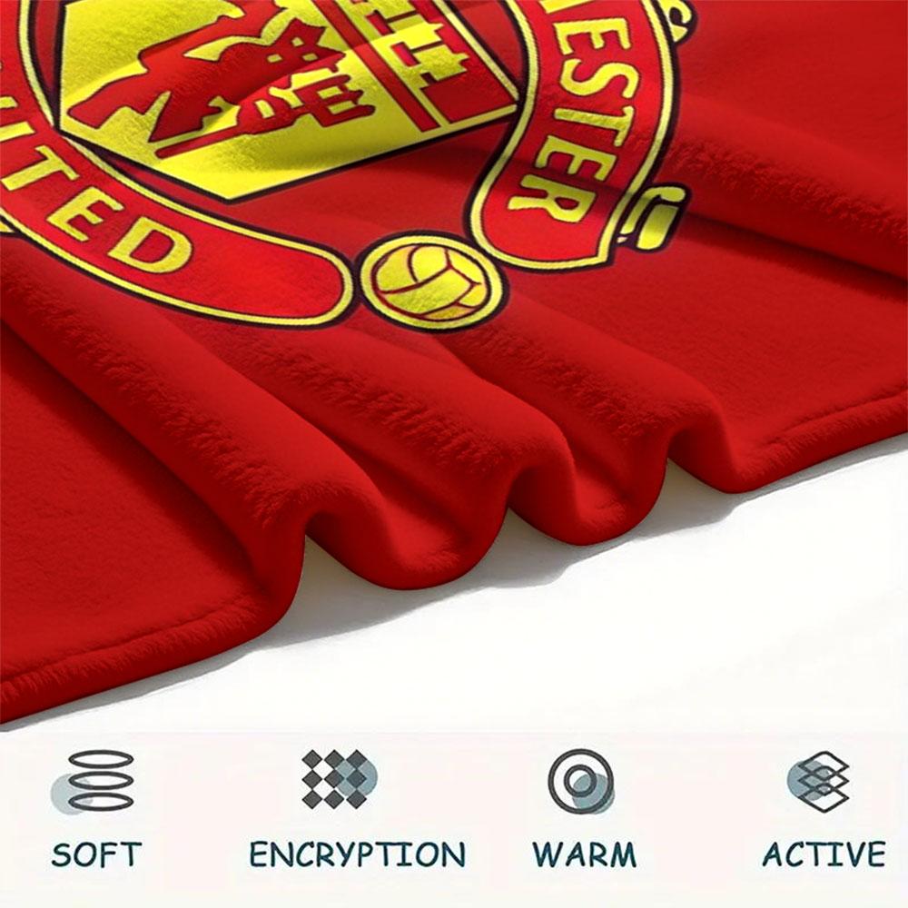 Eternal MUFC Spirit Blanket, High Quality Comfortable for All Seasons, Home Decor, Warmth and Comfort