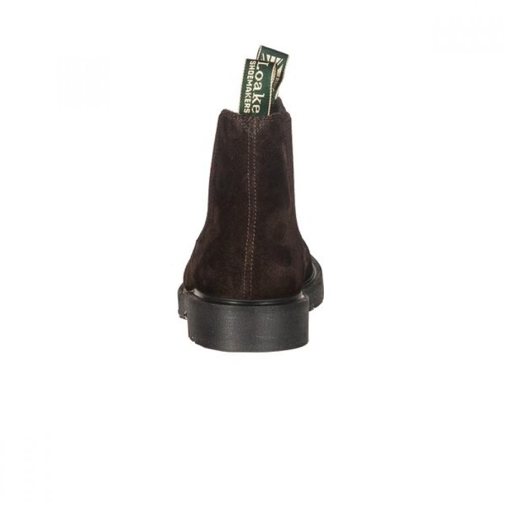Loake Dark Brown Suede Professional Mccauley