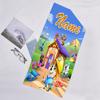 1pc Pupstruction Beach Towel with Custom Name, Beach/Swimming/Bath/Picnic/Camping Towel, Suitable for Seaside Beaches