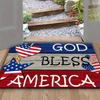 VIKAMA American Holiday-Themed Doormats: Stain-Resistant and Non-Slip Entryway Mats, Bathroom Rugs, and Home Decor